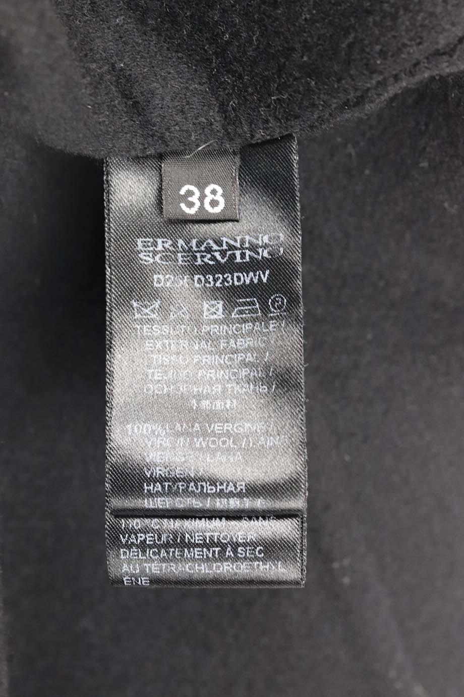 ERMANNO SCERVINO WOOL COAT IT 38 UK 6 - Image 6
