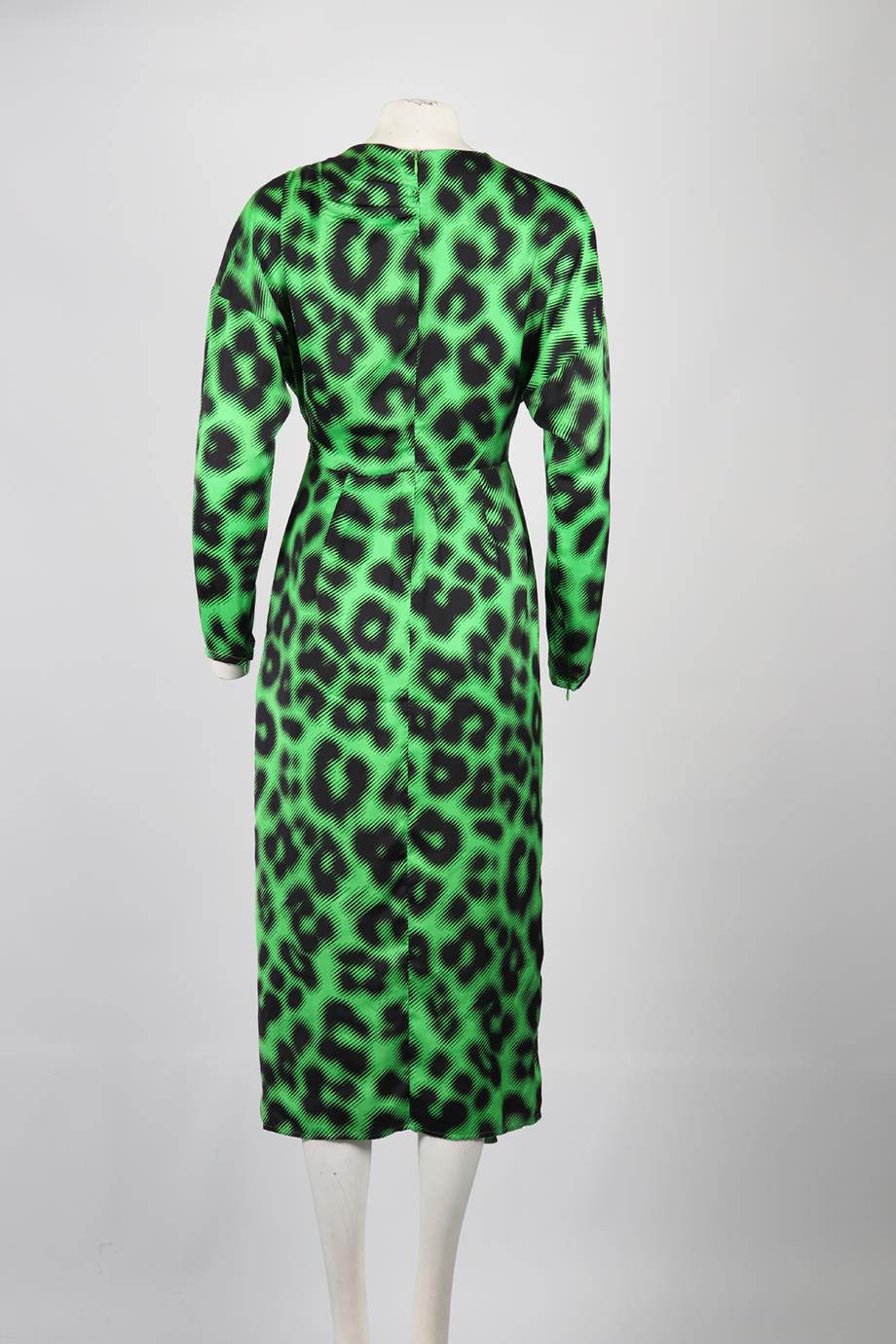 ESSENTIAL ANTWERP SATIN MIDI DRESS FR 36 UK 8 - Image 4