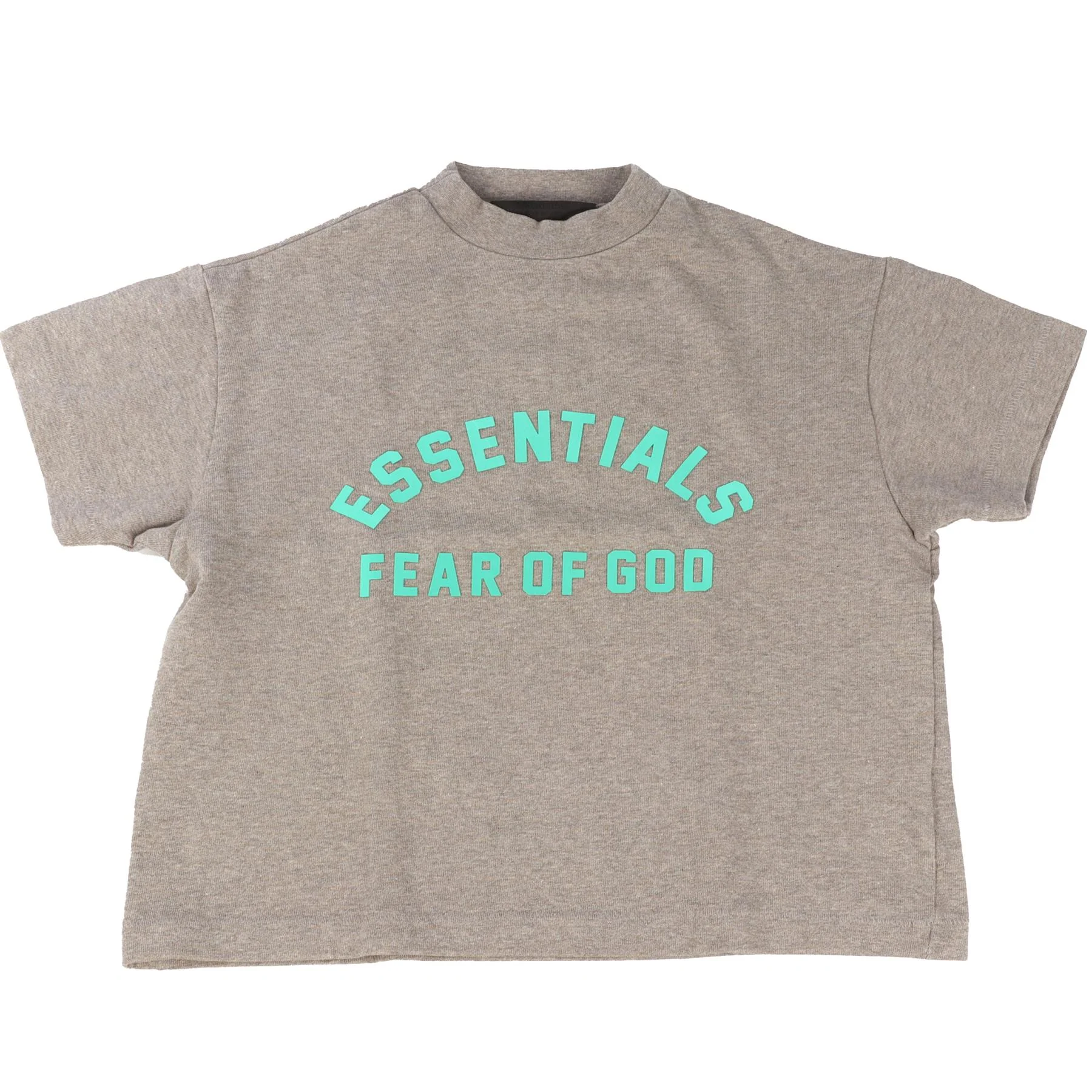 ESSENTIALS FEAR OF GOD GREY KIDS BOYS TOP 7-8 YEARS - Image 5