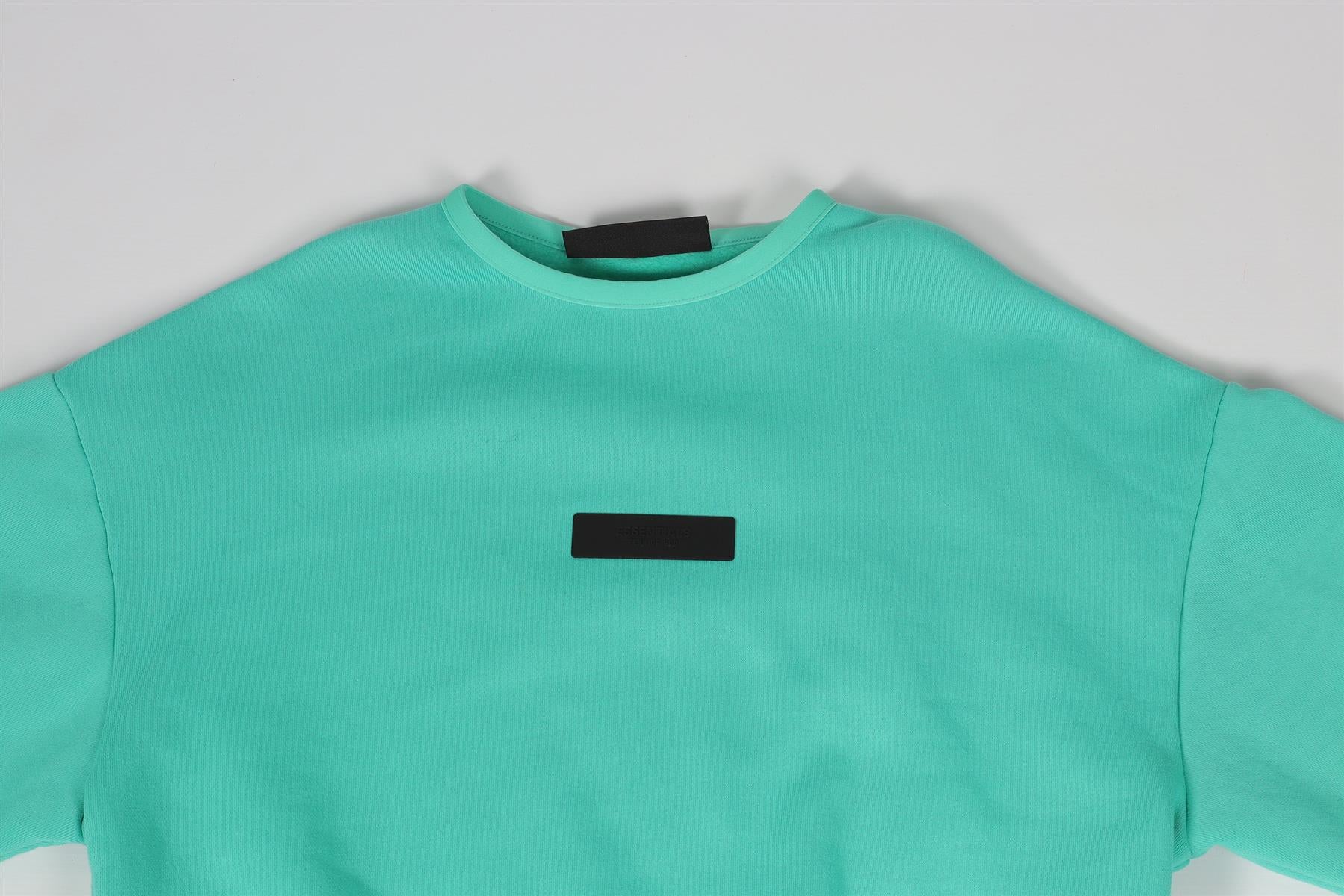 ESSENTIALS GREEN KIDS BOYS SWEATSHIRT 10 YEARS - Image 3