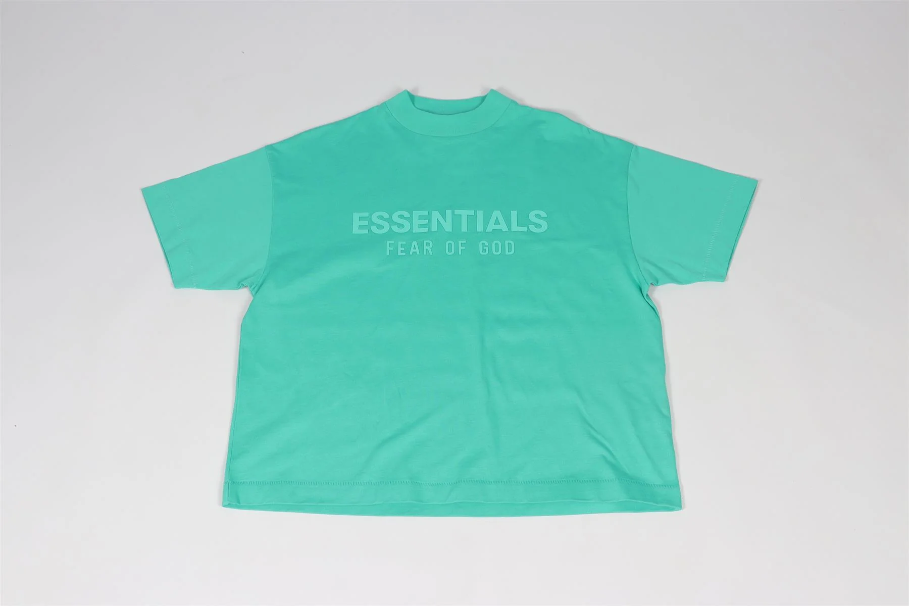 ESSENTIALS GREEN KIDS BOYS T-SHIRT 10 YEARS - Image 2