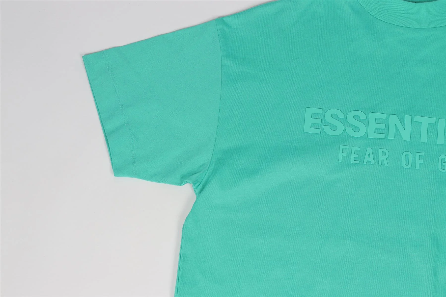 ESSENTIALS GREEN KIDS BOYS T-SHIRT 10 YEARS - Image 5