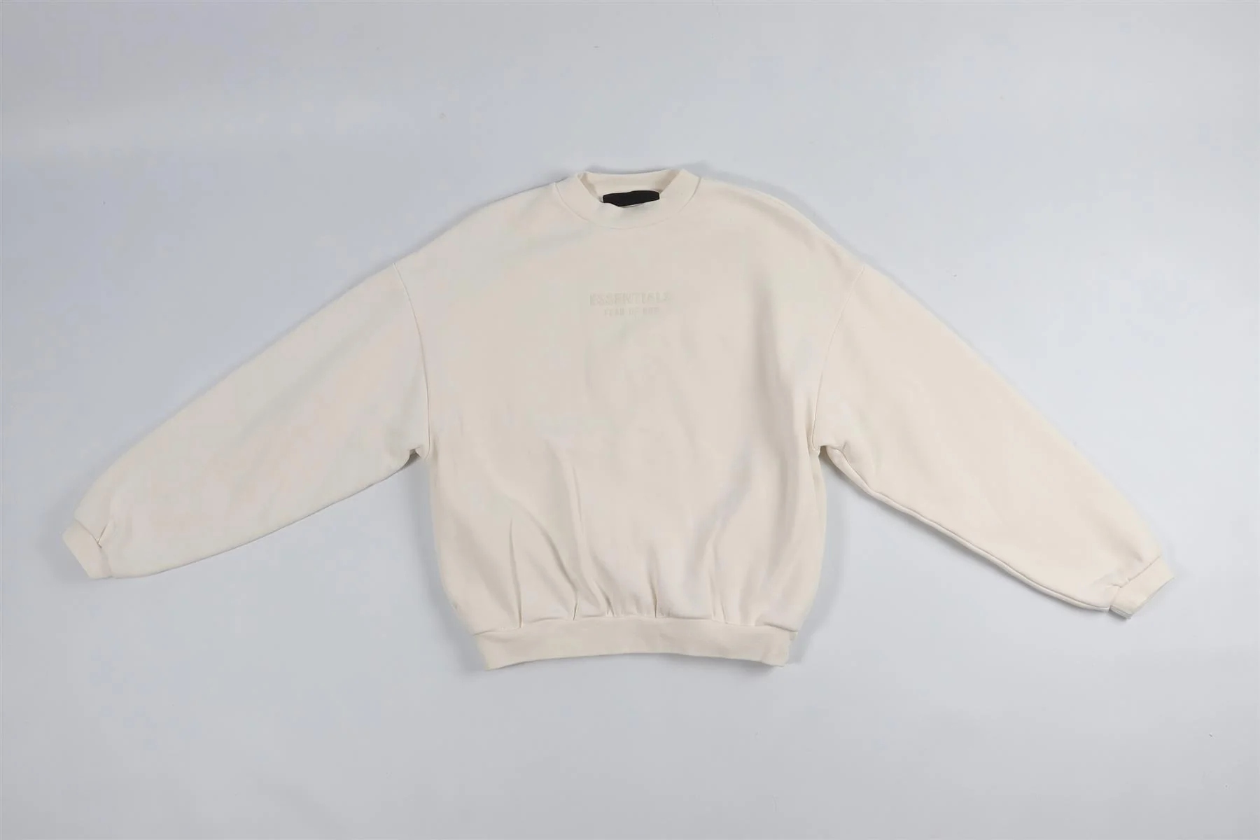 ESSSENTIALS FEAR OF GOD CREAM KIDS BOYS COTTON SWEATSHIRT 12 YEARS - Image 2