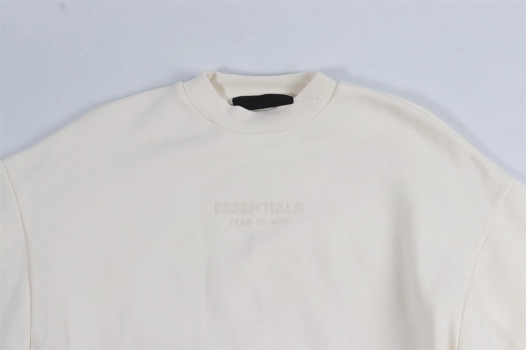 ESSSENTIALS FEAR OF GOD CREAM KIDS BOYS COTTON SWEATSHIRT 12 YEARS - Image 3