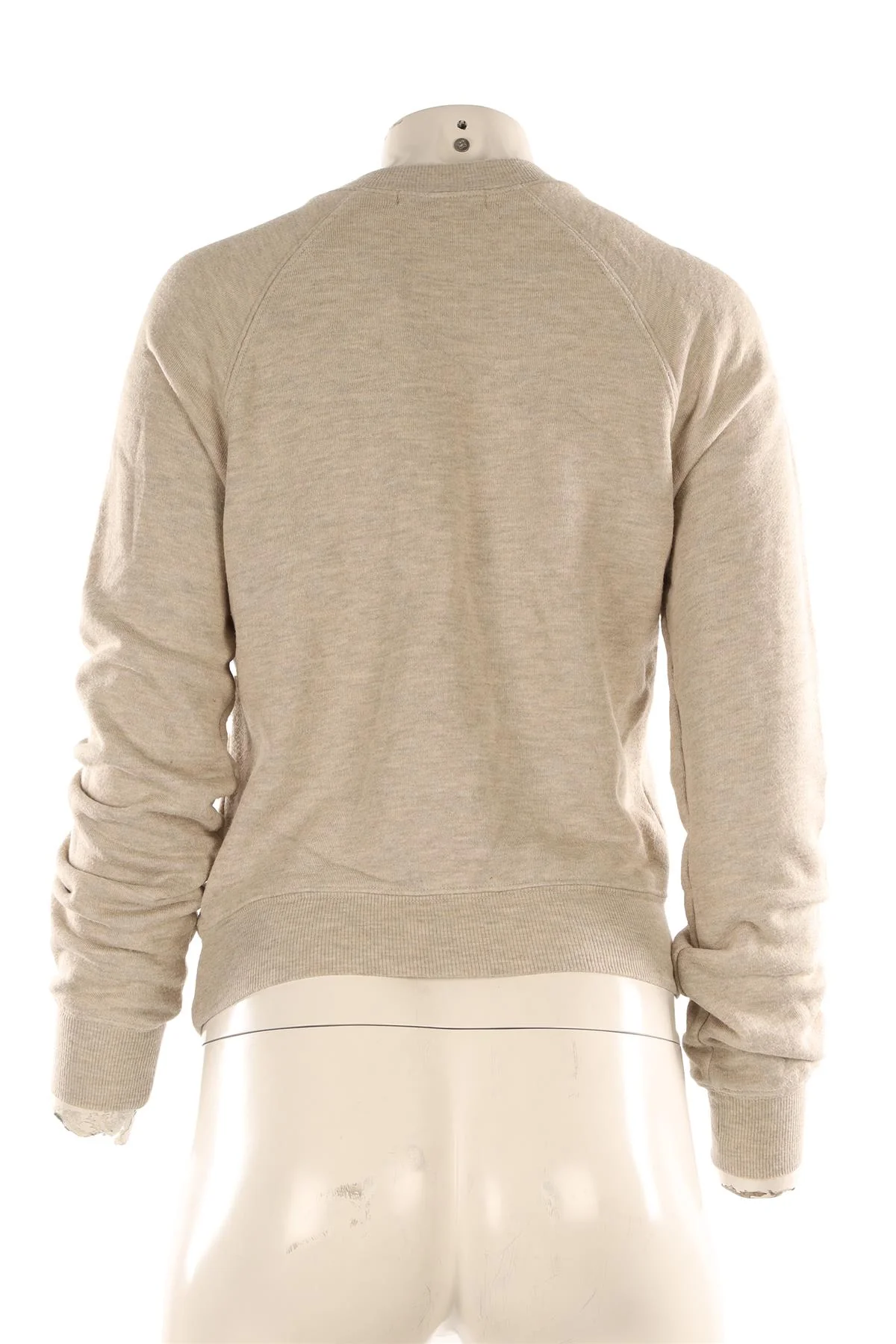 ETERNE BEIGE COTTON SWEATSHIRT SMALL - Image 4