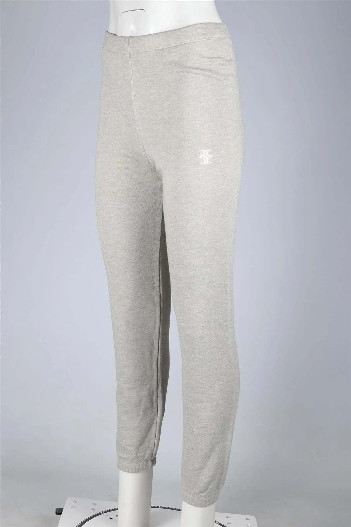 ETERNE BEIGE COTTON TRACK PANTS XSMALL - Image 3