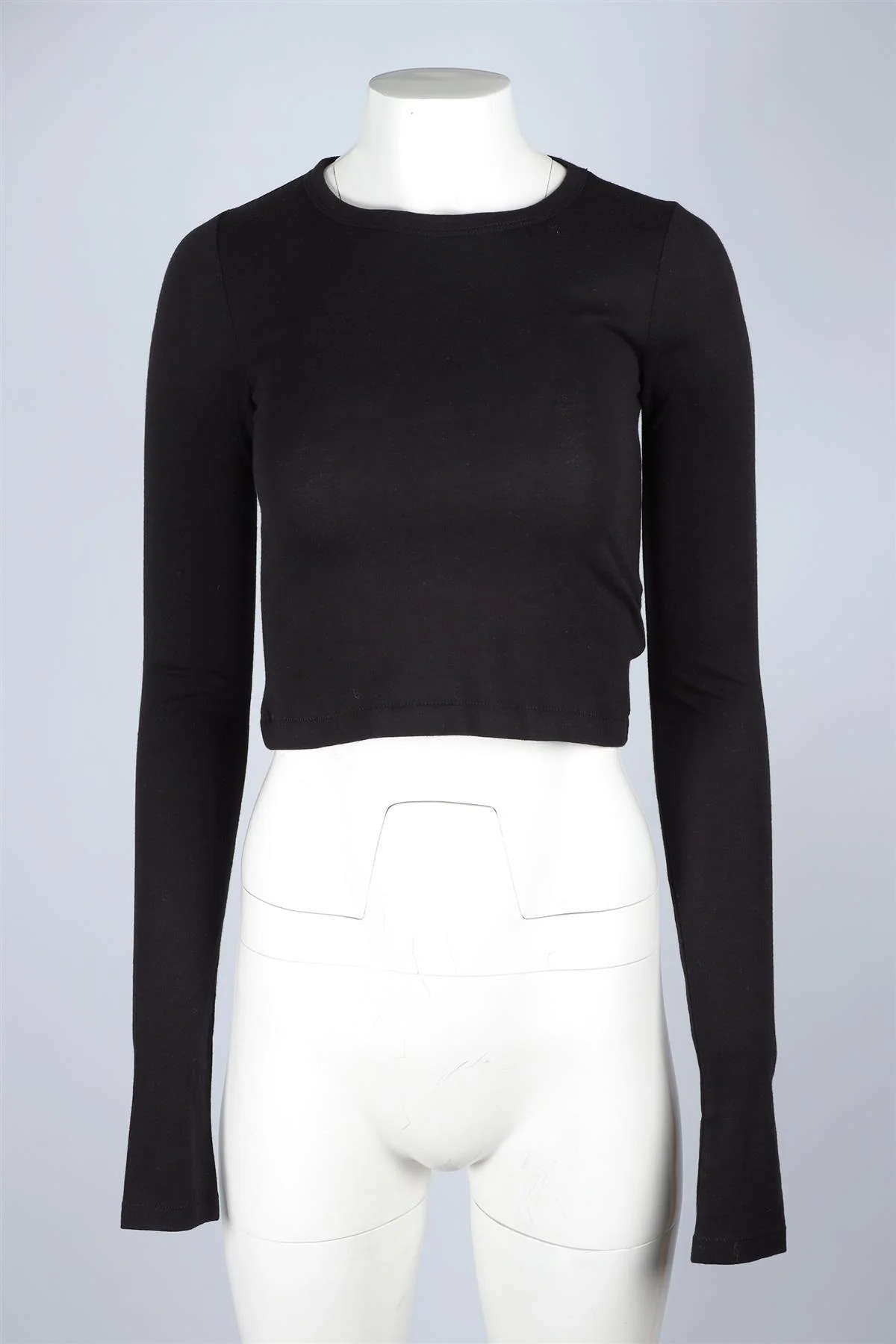 ETERNE BLACK COTTON TOP XSMALL - Image 2