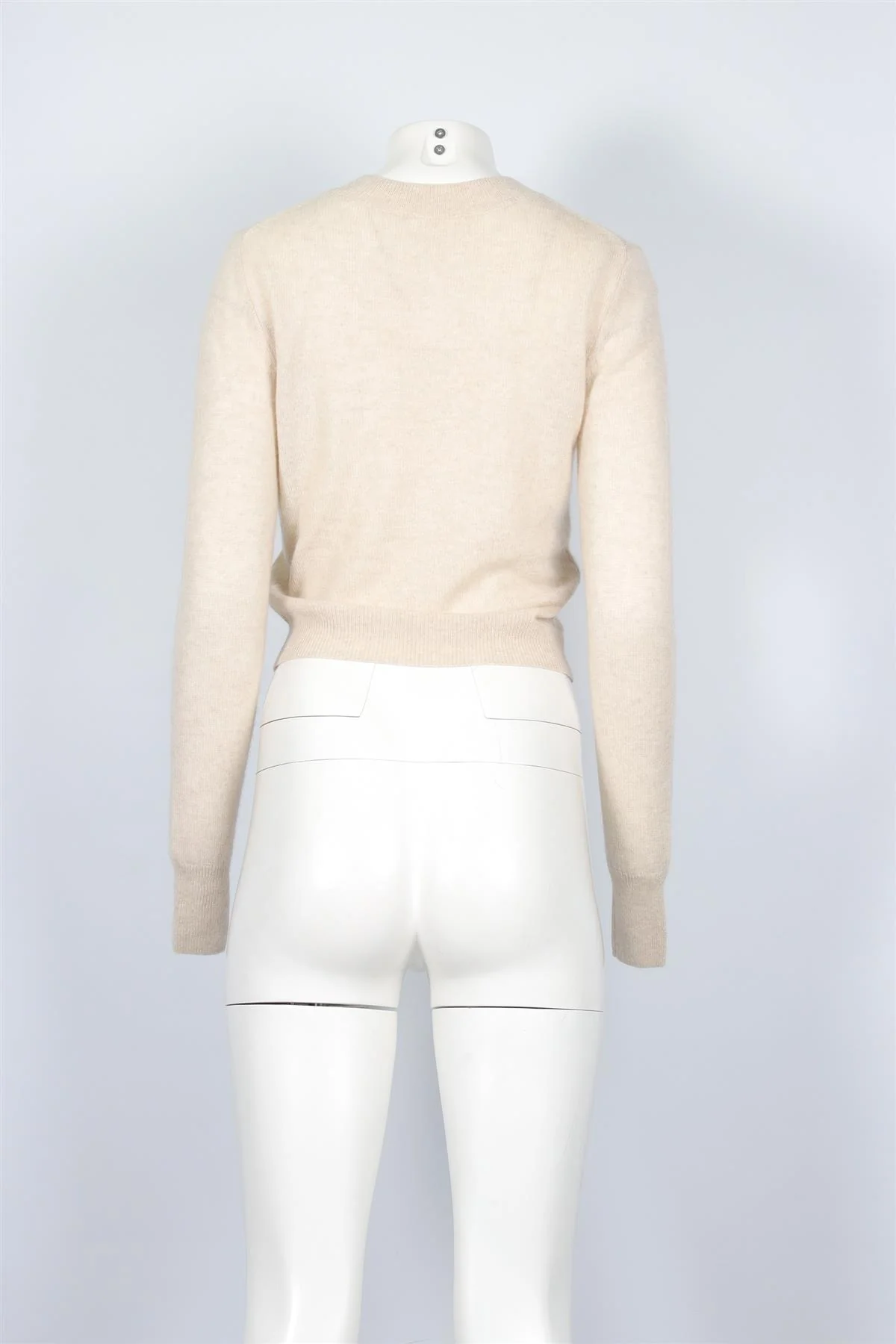 ÉTERNE CREAM CASHMERE SWEATER XSMALL-SMALL - Image 4