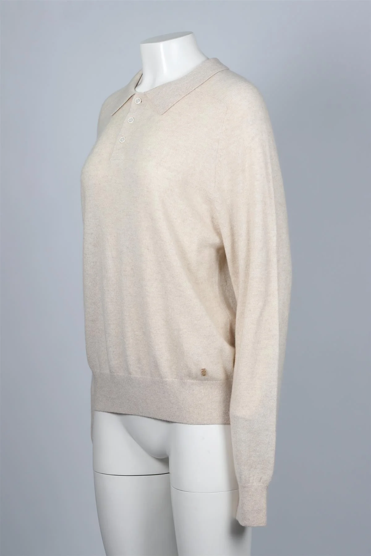 ÉTERNE CREAM CASHMERE SWEATER XSMALL-SMALL - Image 3
