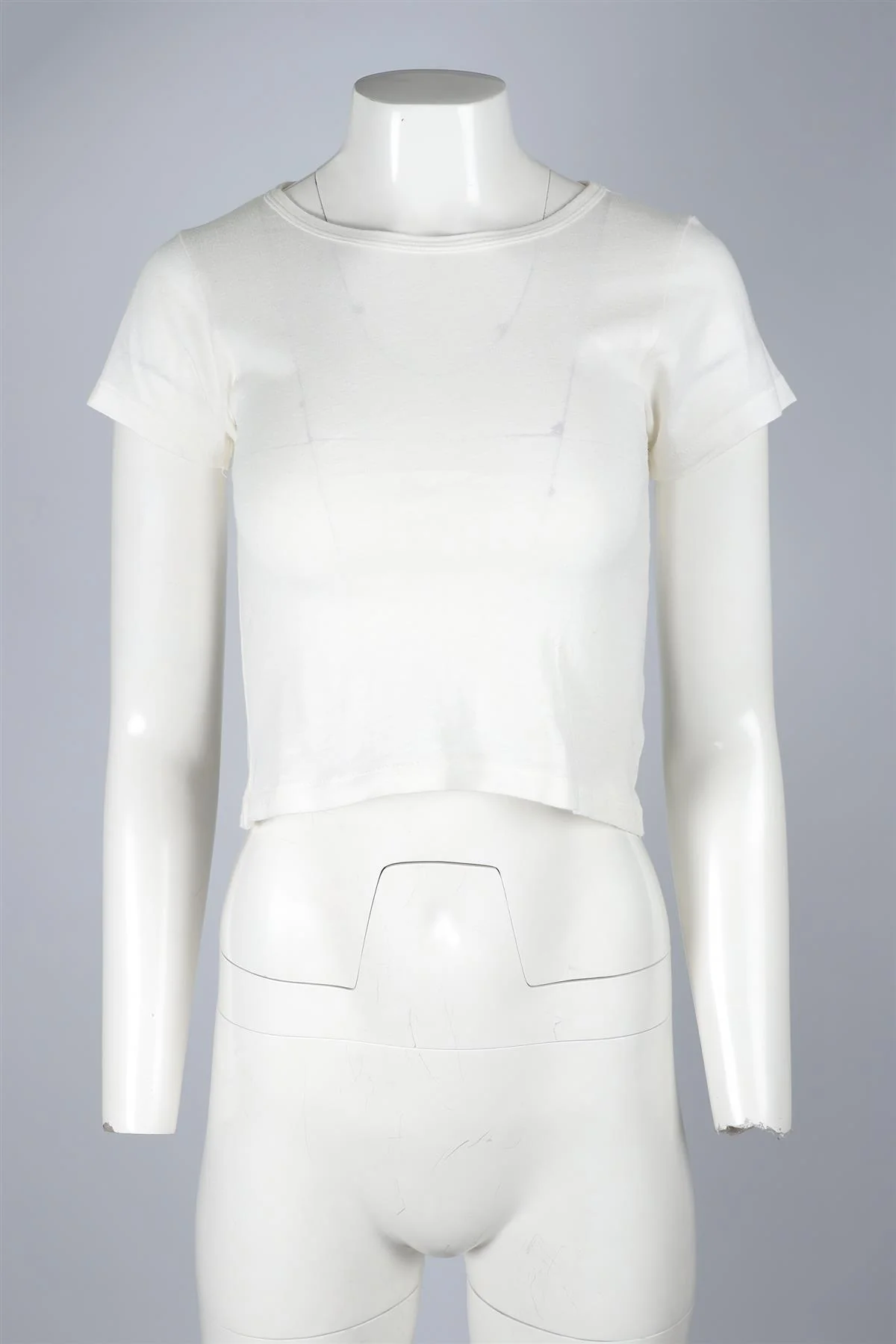 ETERNE CREAM COTTON T-SHIRT XSMALL - Image 2