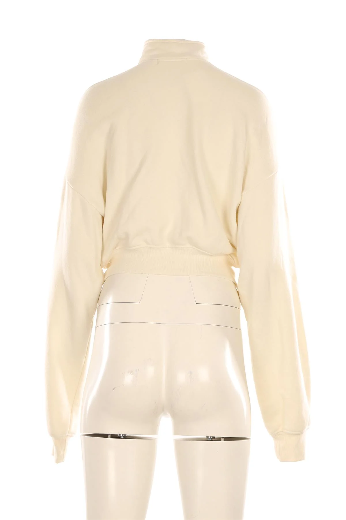 ETERNE ECRU COTTON SWEATSHIRT SMALL - Image 4