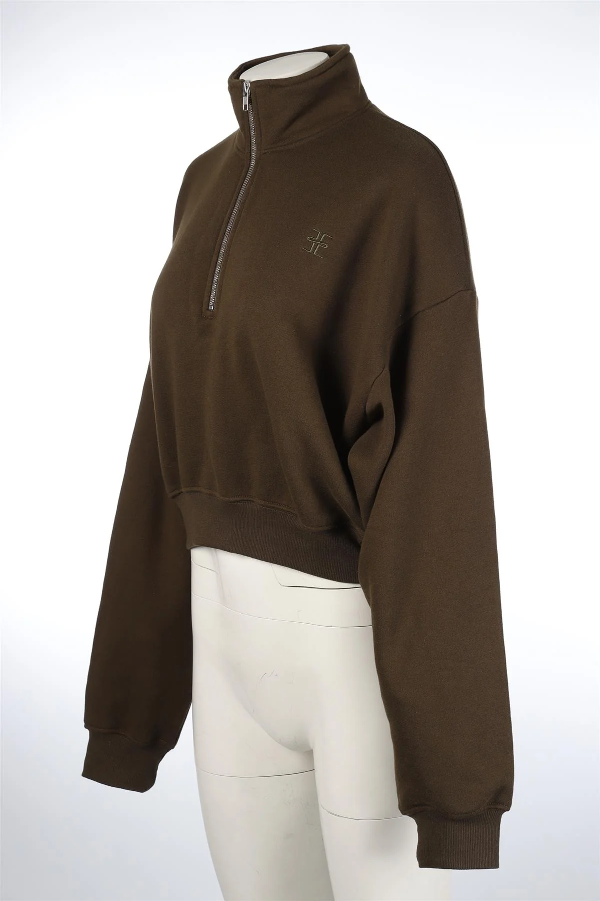 ETERNE GREEN COTTON SWEATSHIRT LARGE - Image 3