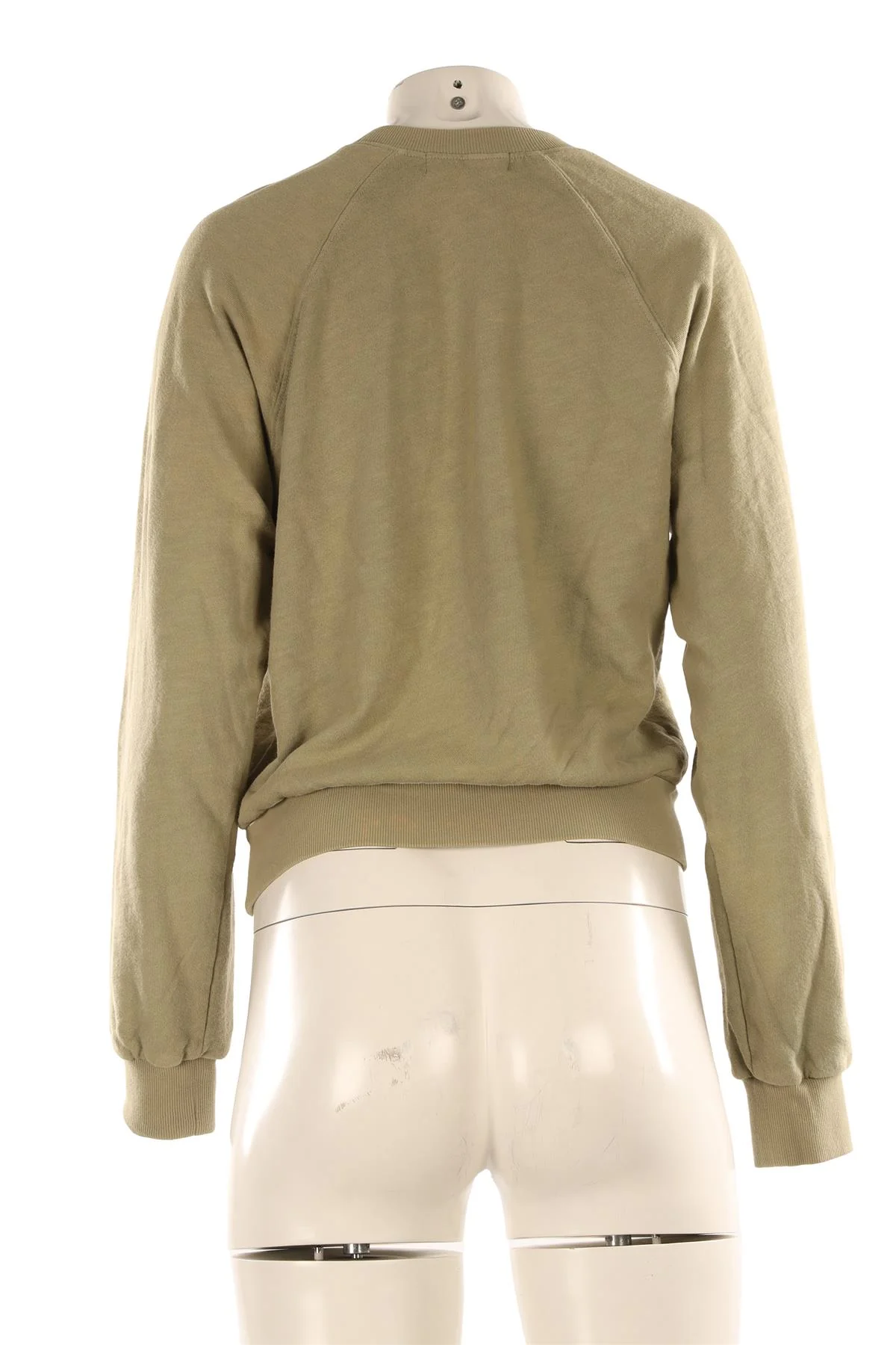 ETERNE GREEN COTTON SWEATSHIRT SMALL - Image 4