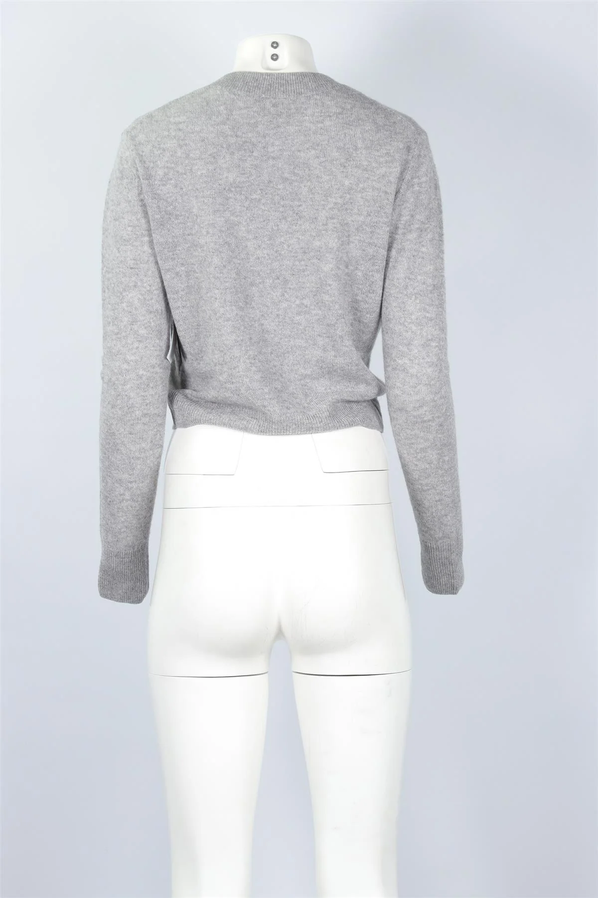 ETERNE GREY CASHMERE SWEATER MEDIUM/ LARGE - Image 4