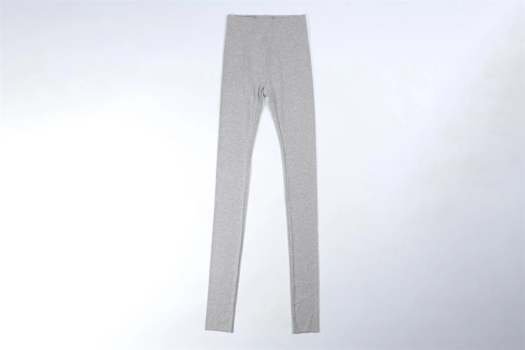 ETERNE GREY COTTON LEGGINGS XSMALL - Image 2