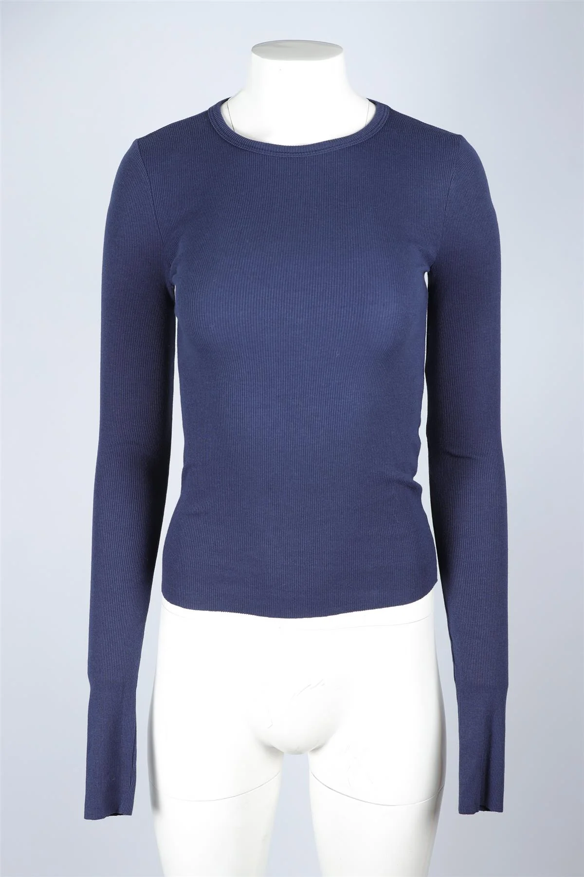 ETERNE NAVY COTTON TOP XSMALL - Image 2