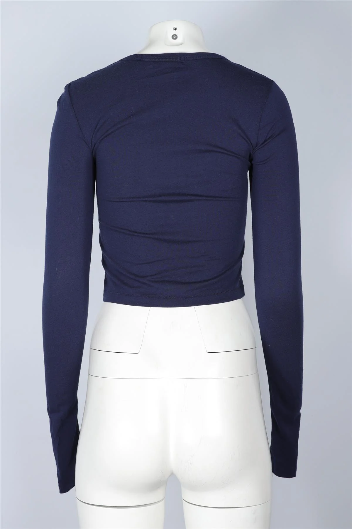 ETERNE NAVY COTTON TOP XSMALL - Image 4