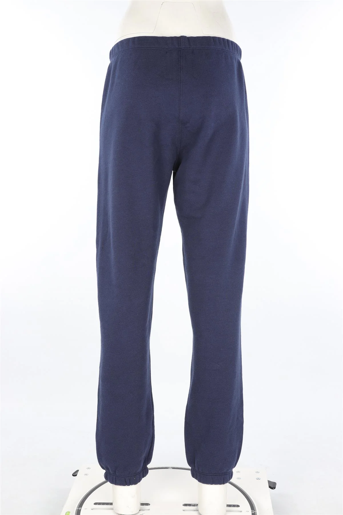 ETERNE NAVY COTTON TRACK PANTS MEDIUM - Image 4