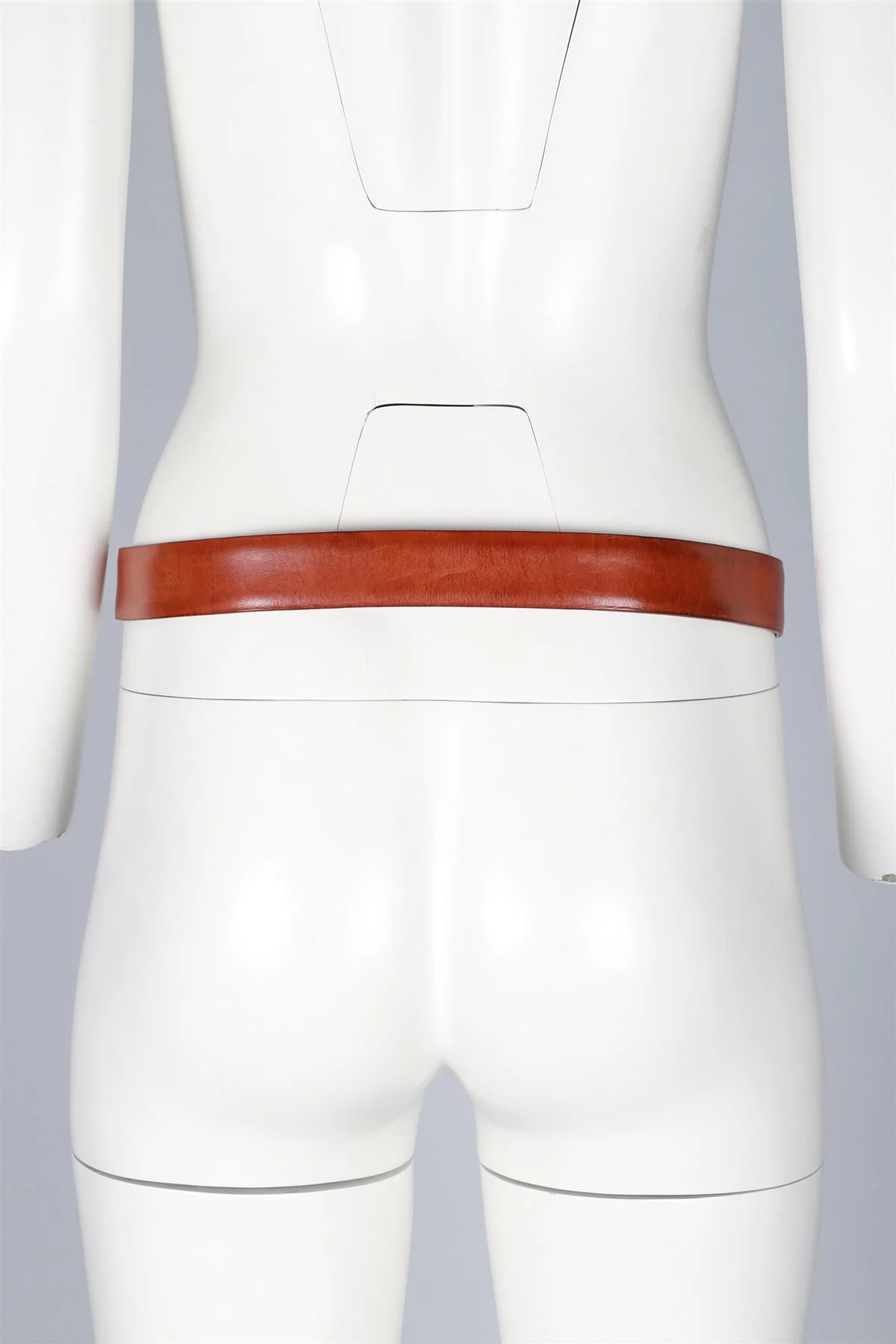 ETRO BROWN LEATHER BELT 110 CM - Image 8
