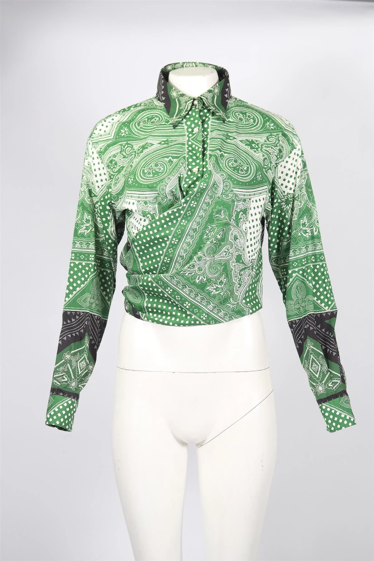 ETRO COTTON BLEND SHIRT IT 46 UK 14 - Image 2