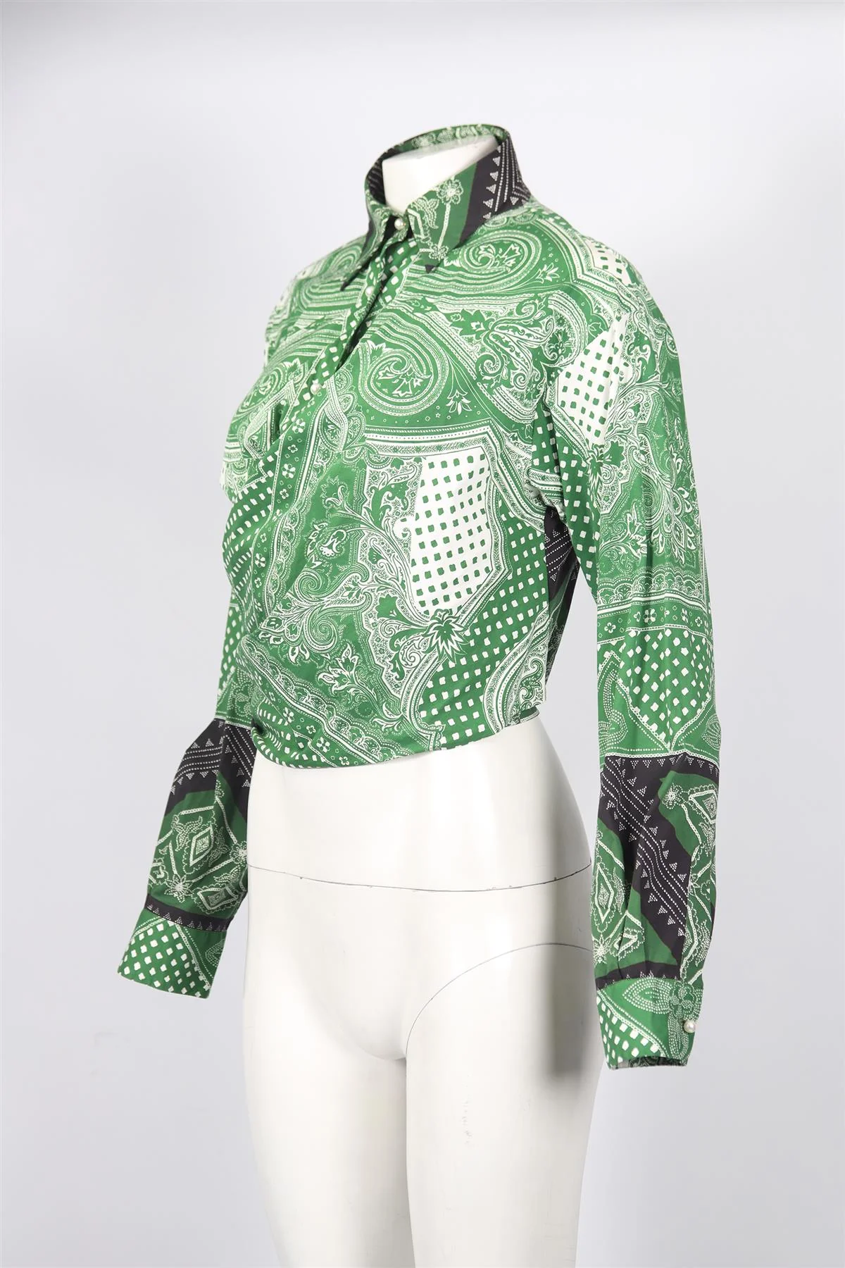 ETRO COTTON BLEND SHIRT IT 46 UK 14 - Image 3