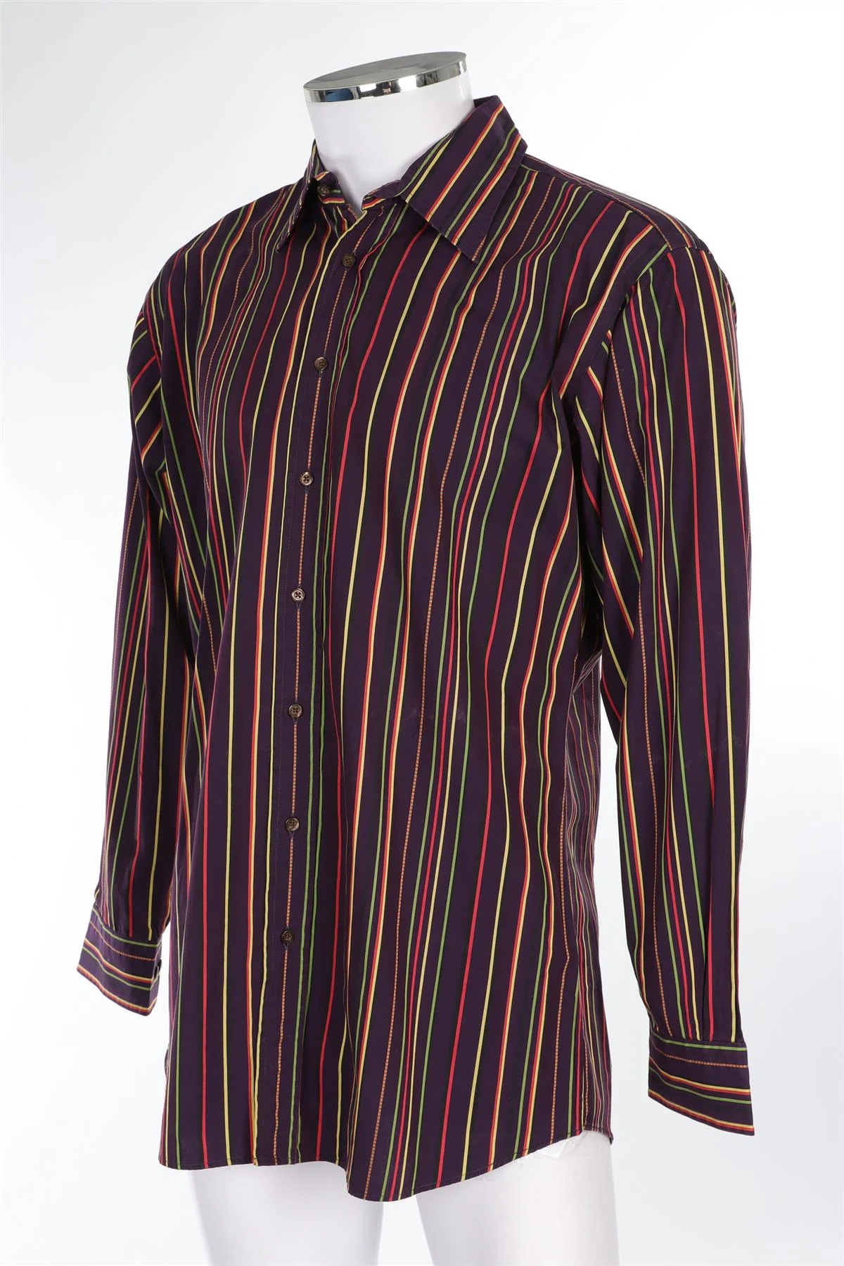 ETRO MULTI MEN'S COTTON SHIRT UK/US 42 - Image 3