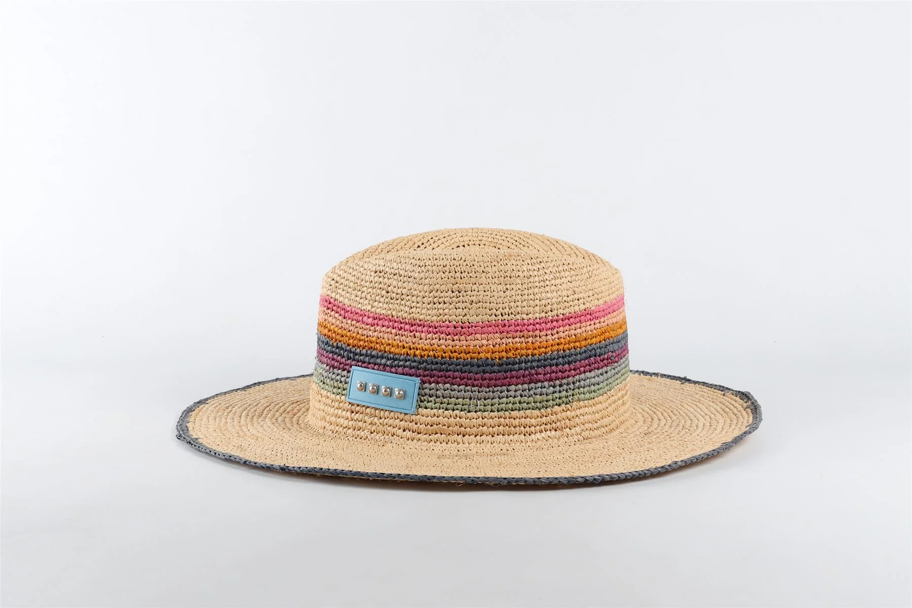 ETRO MULTI RAFFIA HAT - Image 2