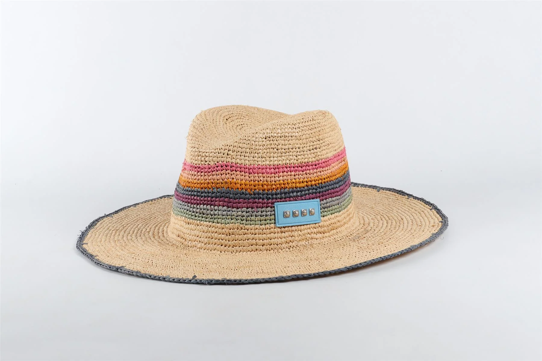 ETRO MULTI RAFFIA HAT - Image 3