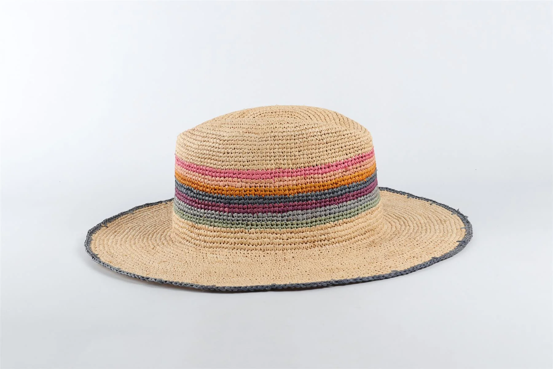 ETRO MULTI RAFFIA HAT - Image 4