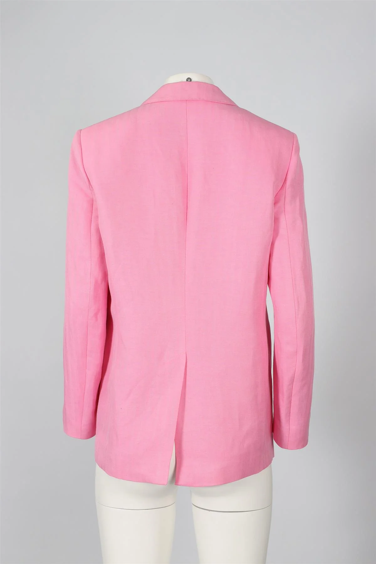 ETRO PINK LINEN BLEND BLAZER IT 40 UK 8 - Image 4