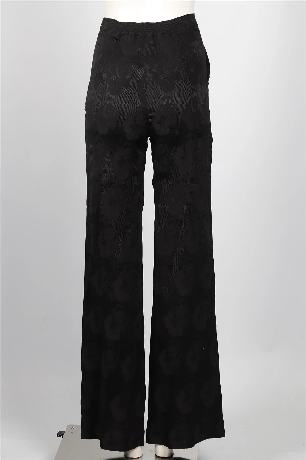 ETRO SILK STRAIGHT LEG PANTS IT 38 UK 6 - Image 4
