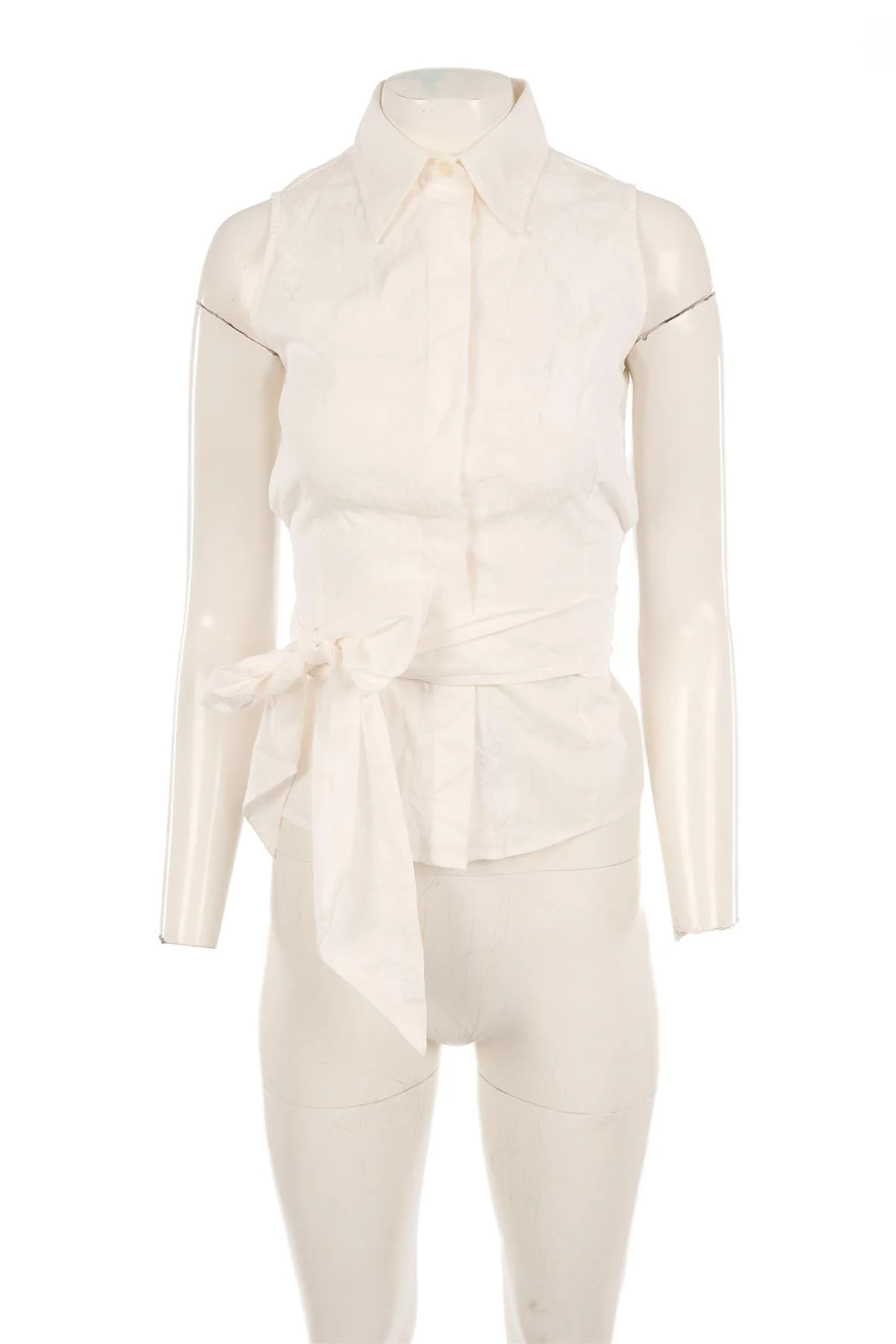 ETRO WHITE COTTON SHIRT IT 42 UK 10 - Image 2