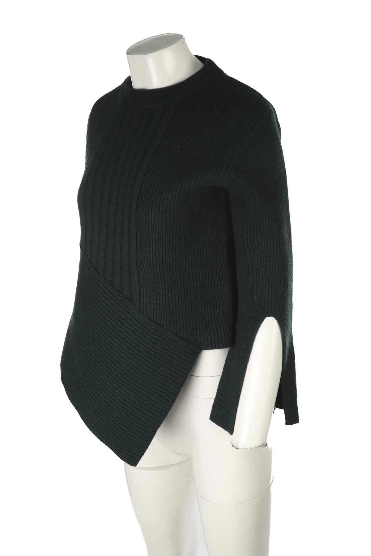 EUDON CHOI GREEN WOOL SWEATER SMALL - Image 3