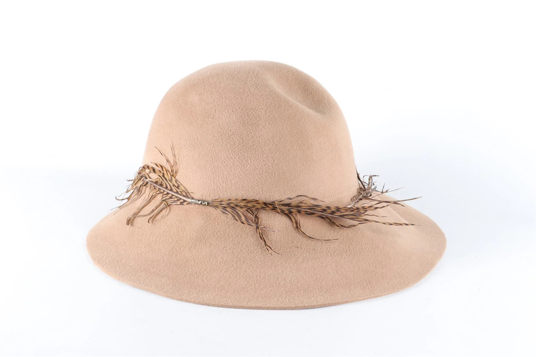 EUGENIA KIM BROWN RABBIT HAIR HAT ONE SIZE - Image 2