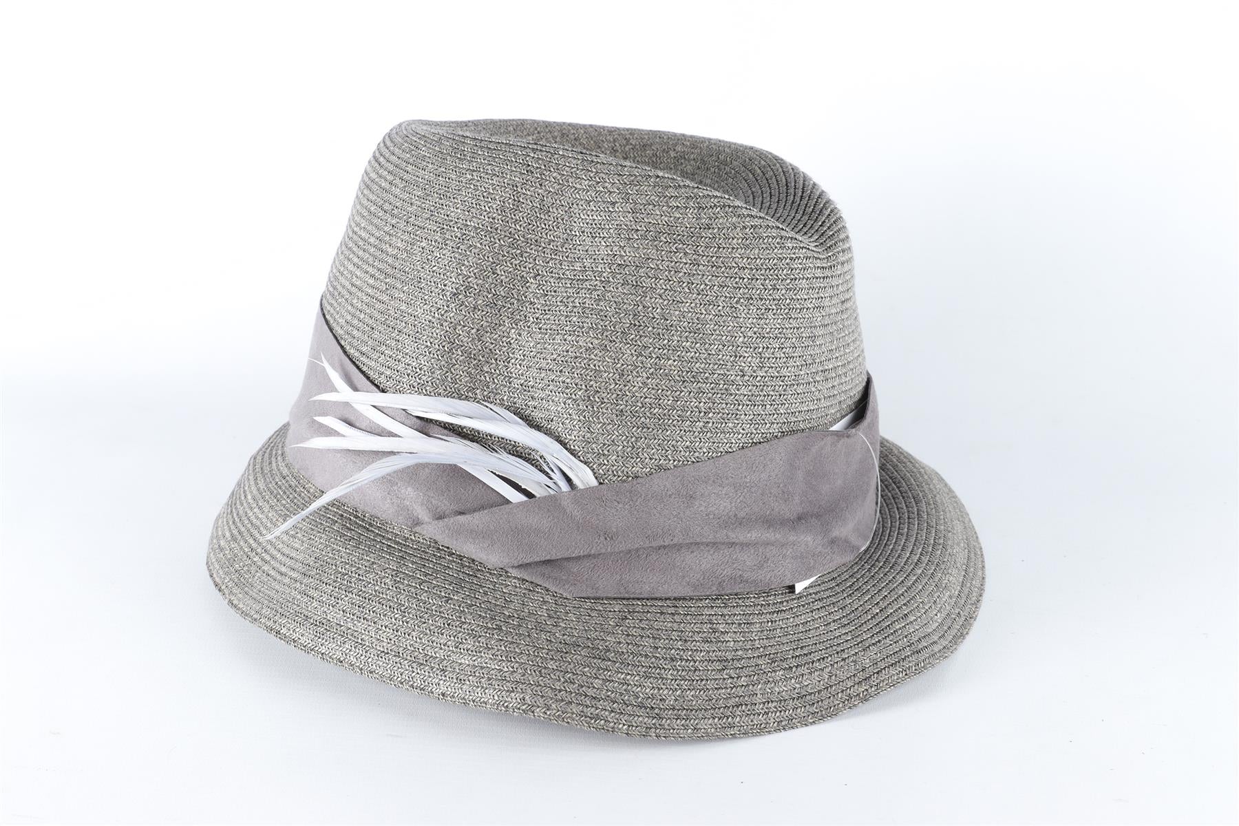 EUGENIA KIM GREY STRAW HAT ONE SIZE - Image 2