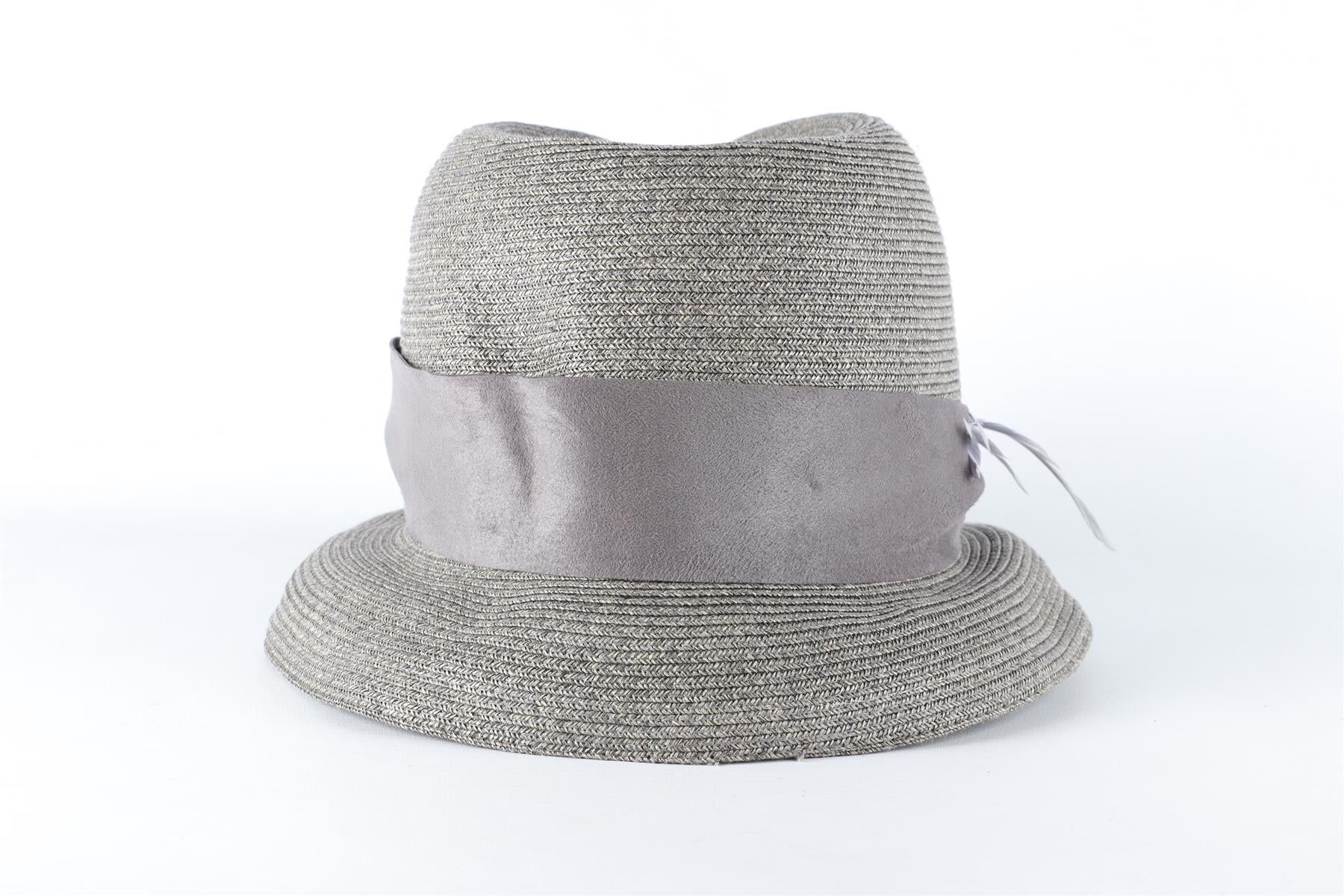 EUGENIA KIM GREY STRAW HAT ONE SIZE - Image 4