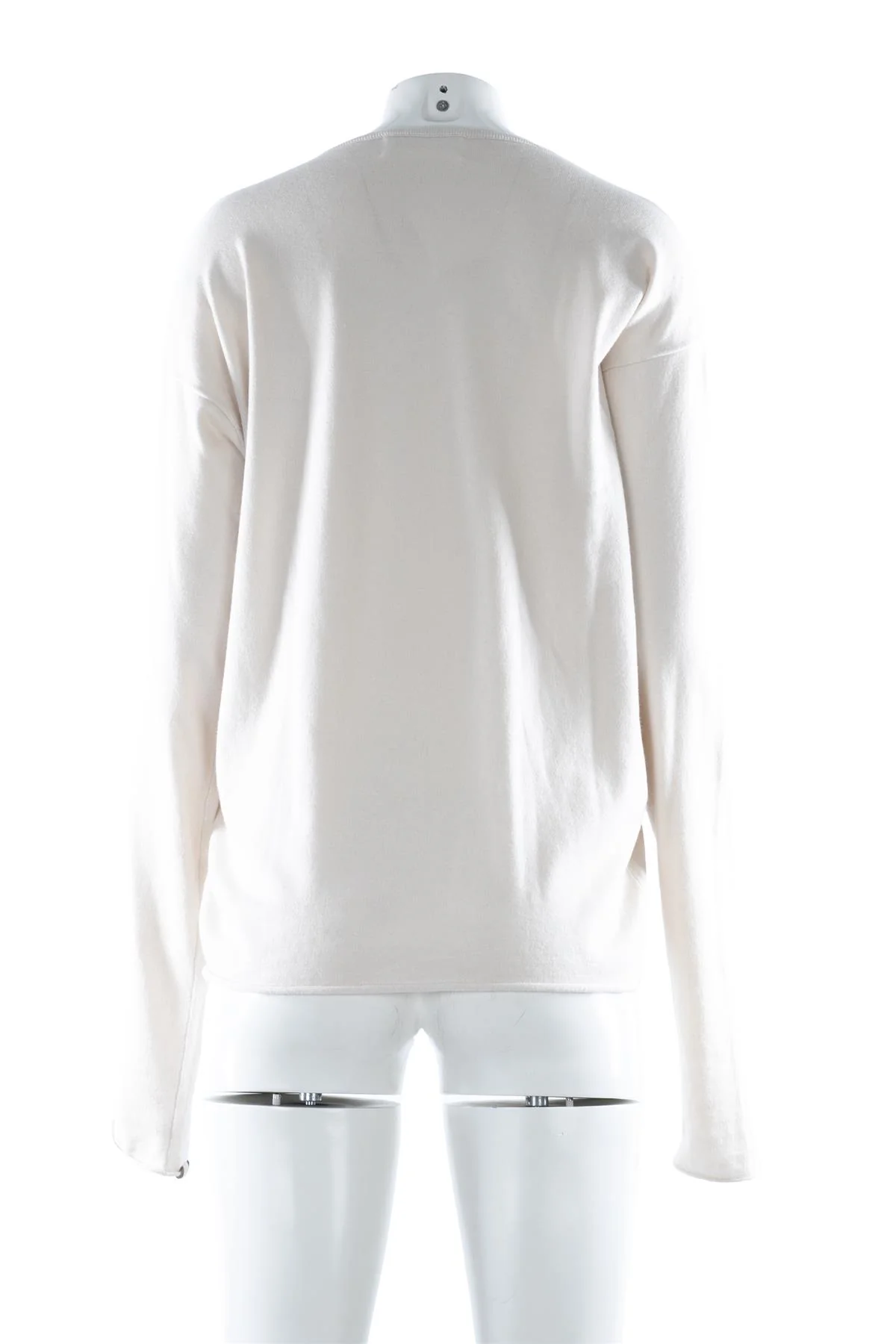 EXTREME CASHMERE ECRU CASHMERE TOP ONE SIZE - Image 4