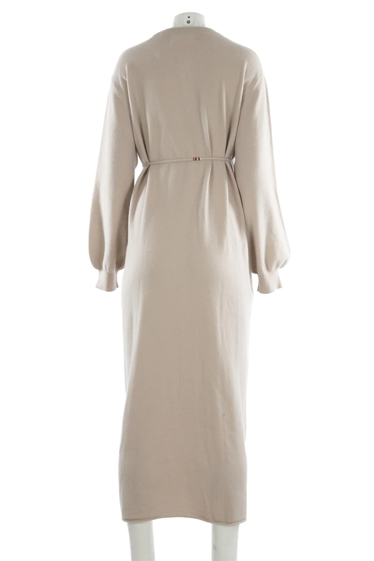 EXTREME CASHMERE TAUPE CASHMERE MAXI DRESS ONE SIZE - Image 4