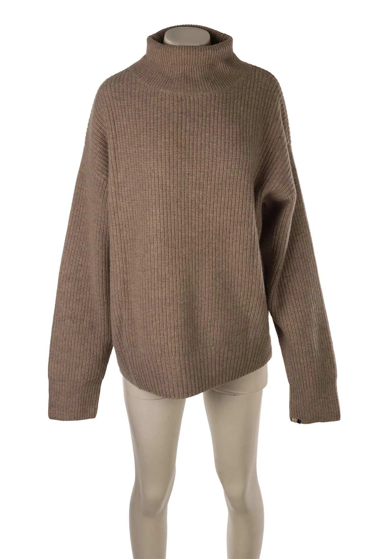 EXTREME CASHMERE TAUPE CASHMERE SWEATER ONE SIZE - Image 2