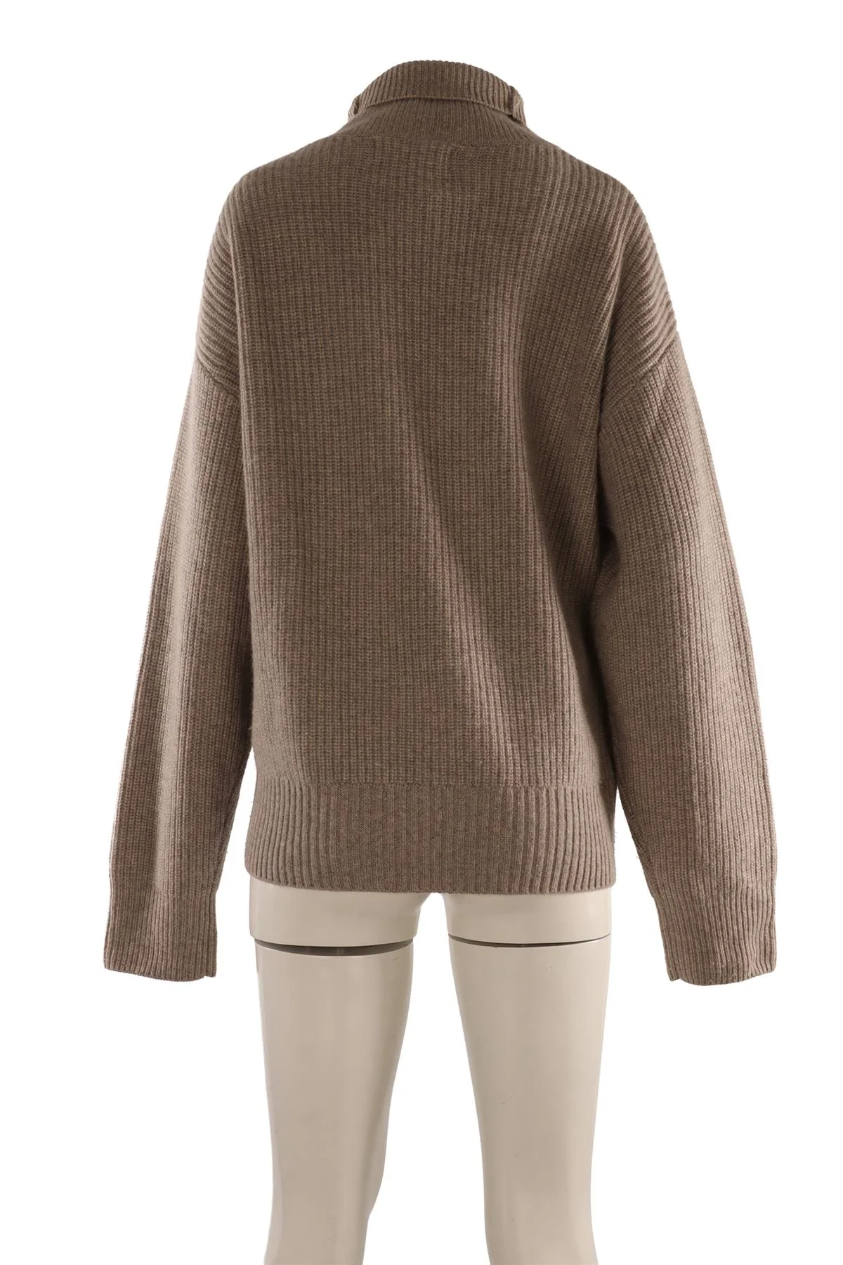 EXTREME CASHMERE TAUPE CASHMERE SWEATER ONE SIZE - Image 4