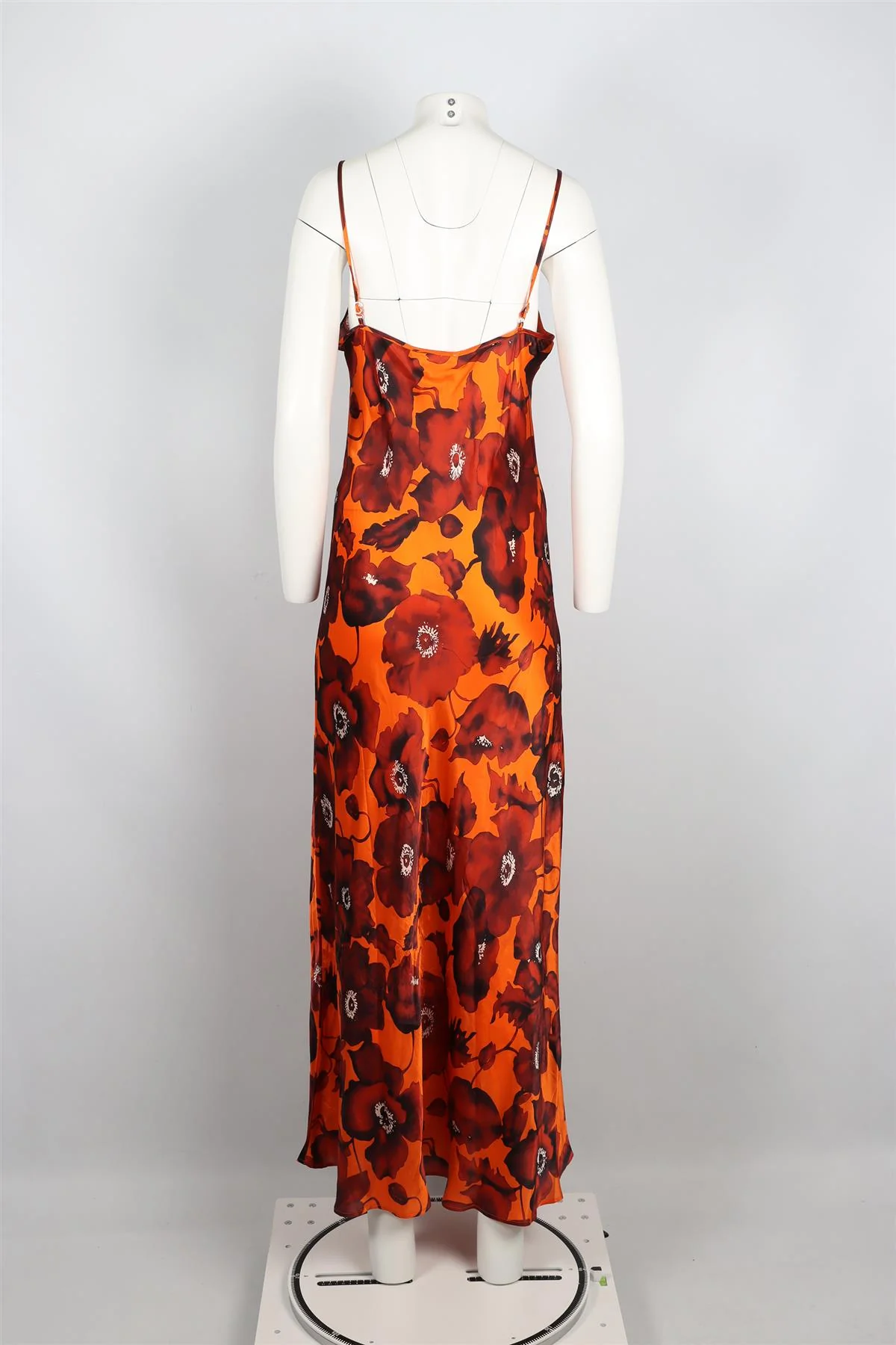 EYWASOULS MALIBU FLORAL PRINT SILK MAXI DRESS XLARGE - Image 4
