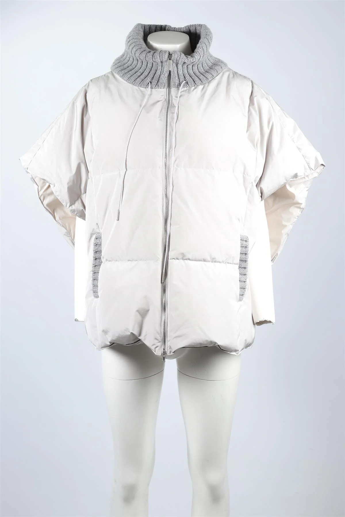 FABIANA FILIPPI GREY SHELL GILLET XSMALL - Image 2