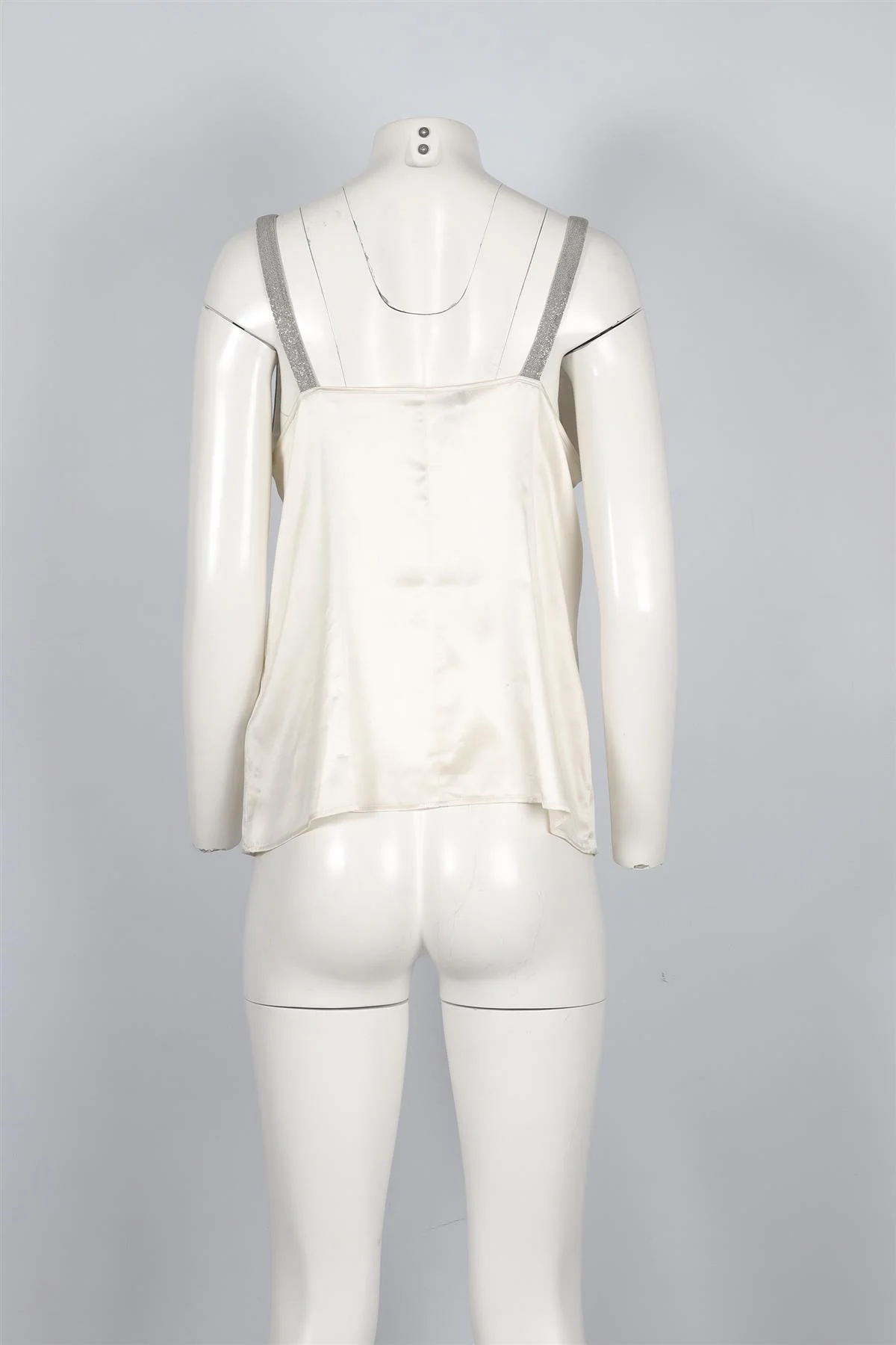 FABIANA FILIPPI WHITE SILK TOP IT 44 UK 12 - Image 4