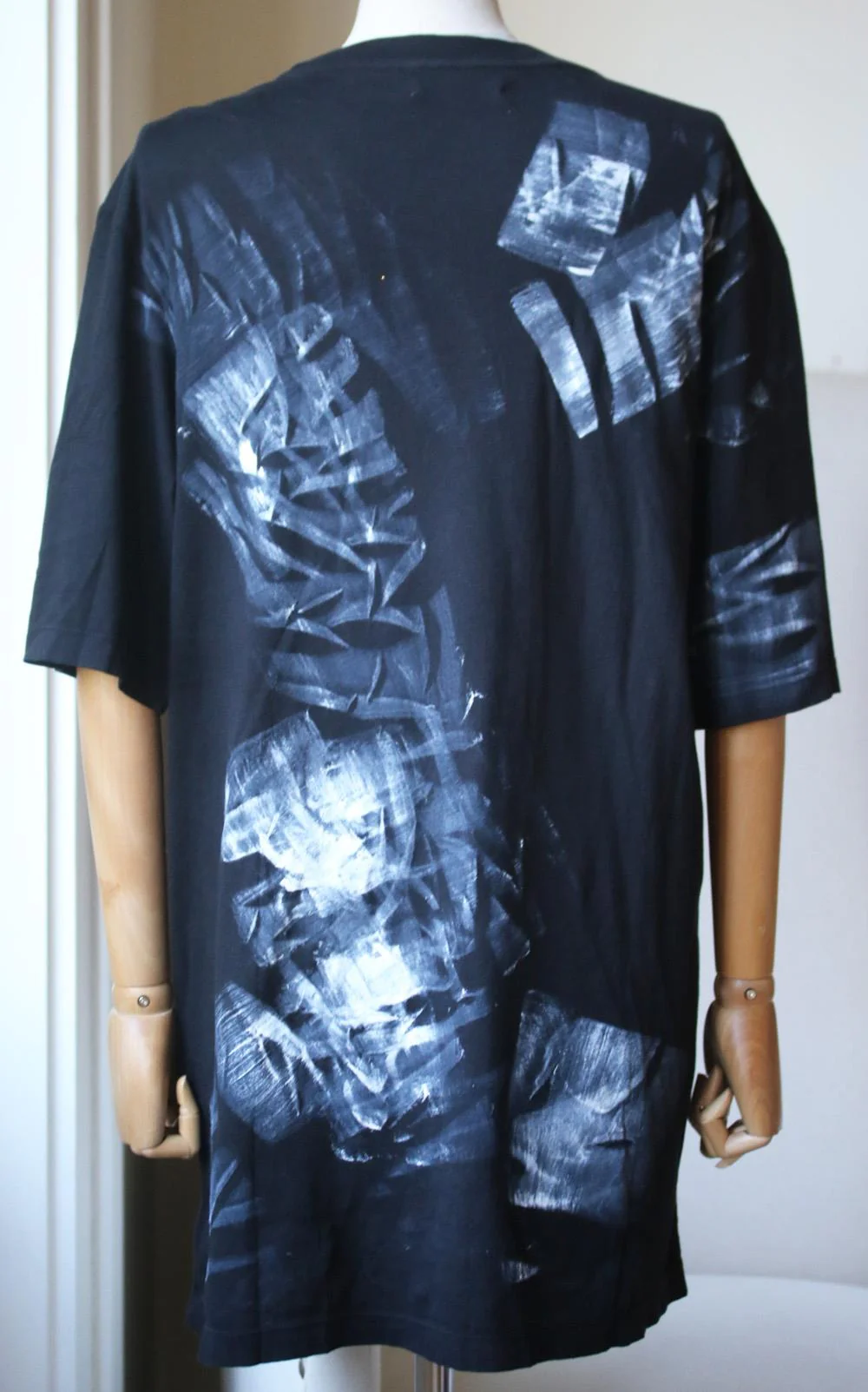 FAITH CONNEXION OVERSIZED PRINTED COTTON JERSEY T-SHIRT SMALL - Image 4