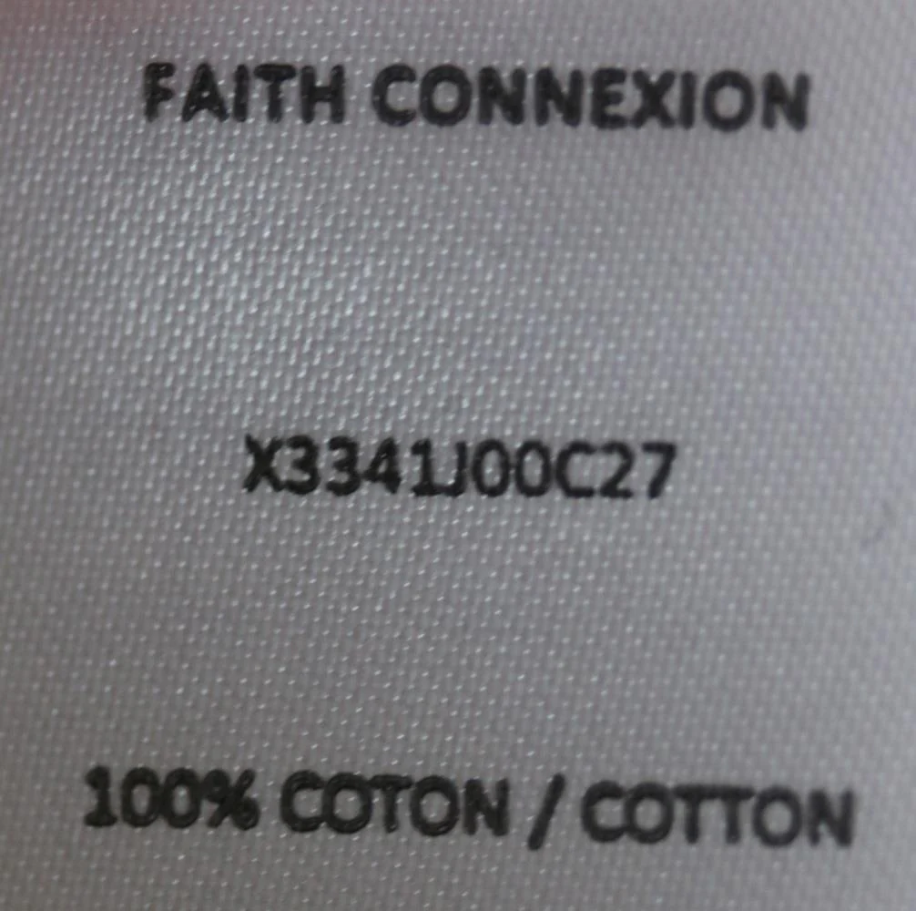 FAITH CONNEXION OVERSIZED PRINTED COTTON SWEATSHIRT MEDIUM - Image 6