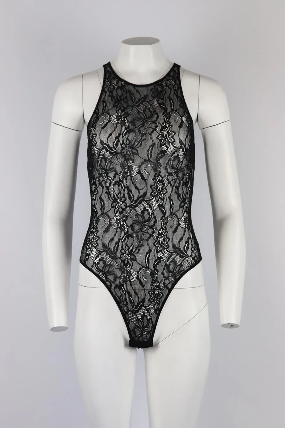 FAITH CONNEXION STRETCH LACE BODYSUIT US 2 UK 6 - Image 2