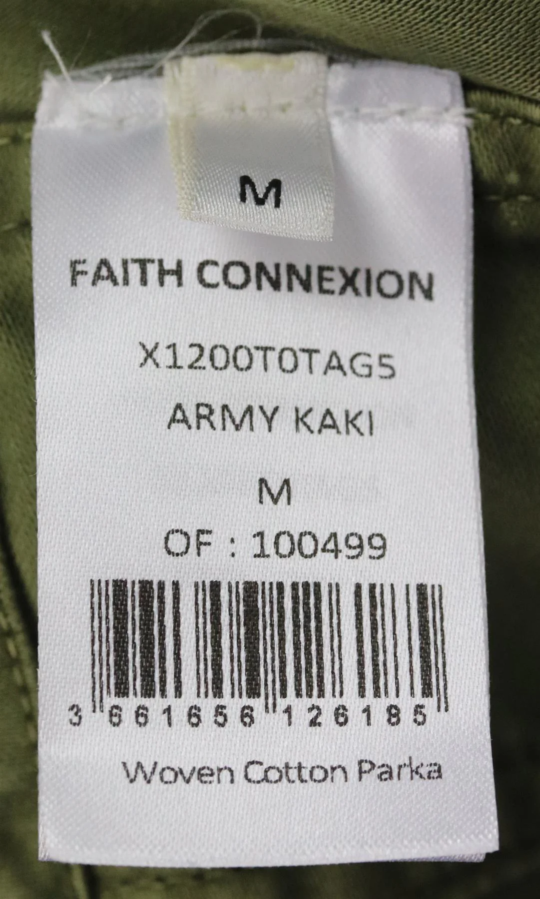 FAITH CONNEXION + VINCENT DACQUIN PRINTED COTTON CANVAS JACKET MEDIUM - Image 6