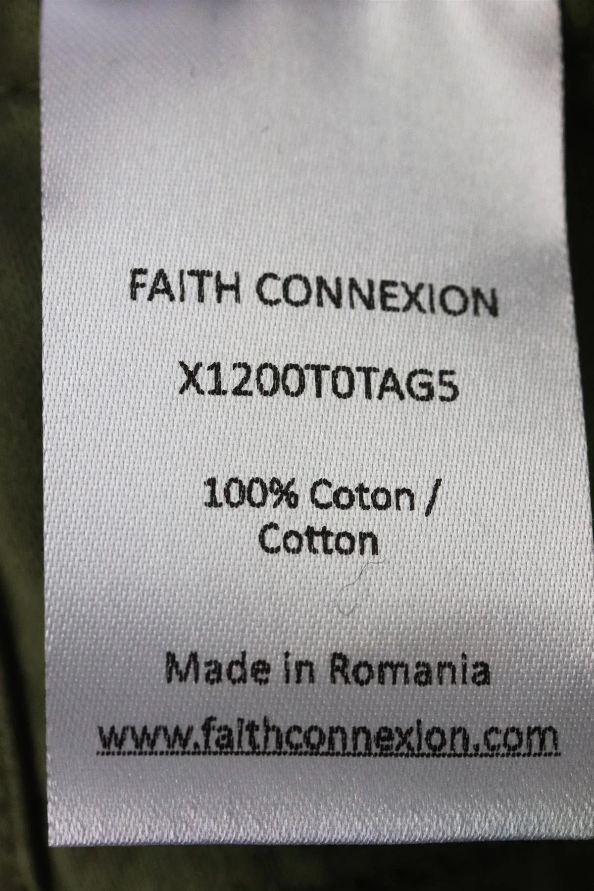 FAITH CONNEXION + VINCENT DACQUIN PRINTED COTTON CANVAS JACKET MEDIUM - Image 7