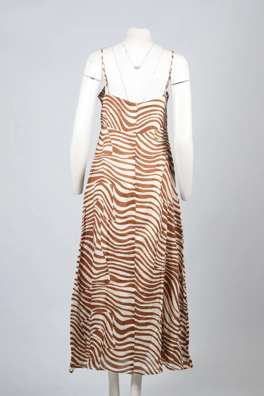 FAITHFULL THE BRAND LINEN MAXI DRESS XLARGE - Image 4