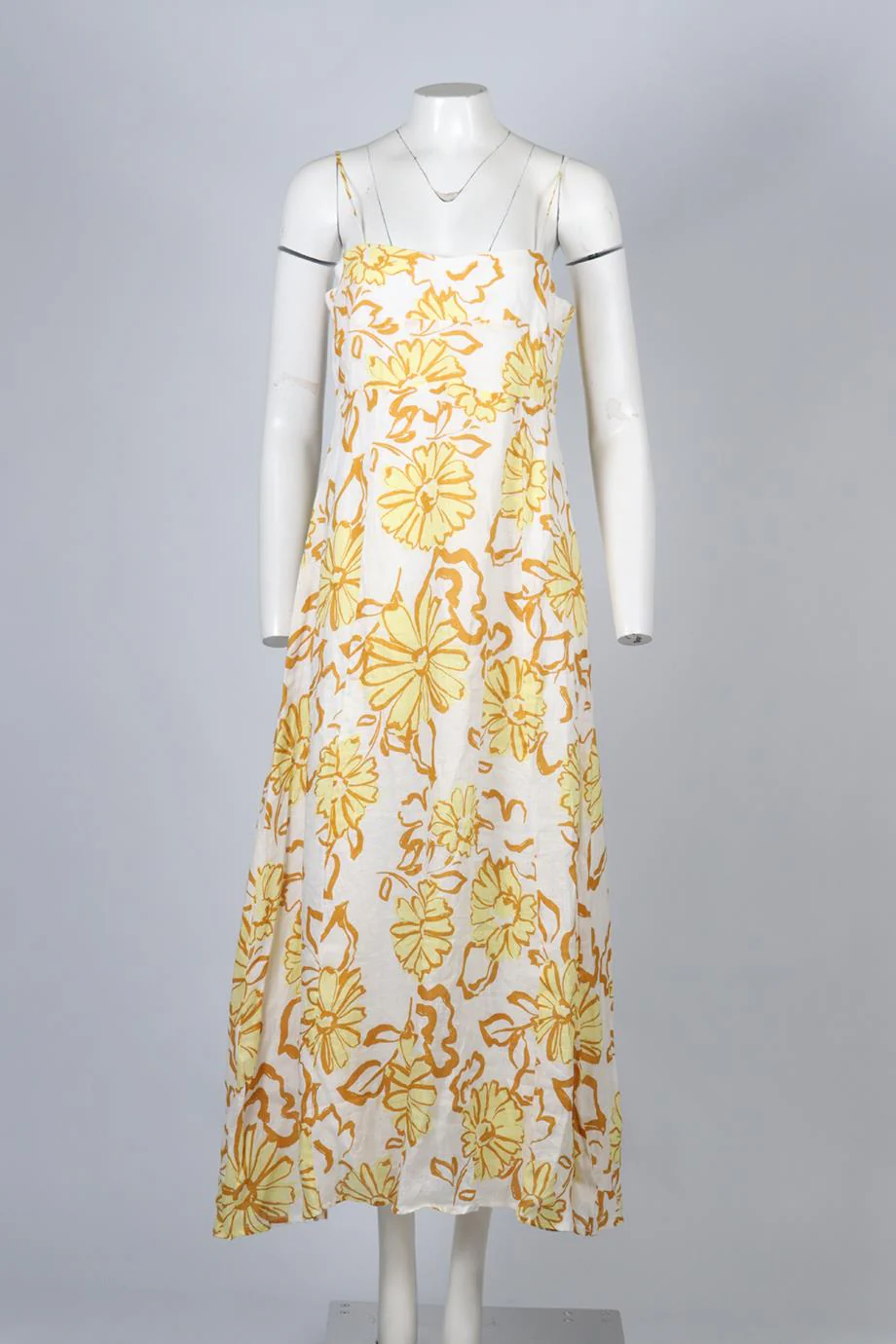 FAITHFULL THE BRAND LINEN MAXI DRESS XLARGE - Image 2